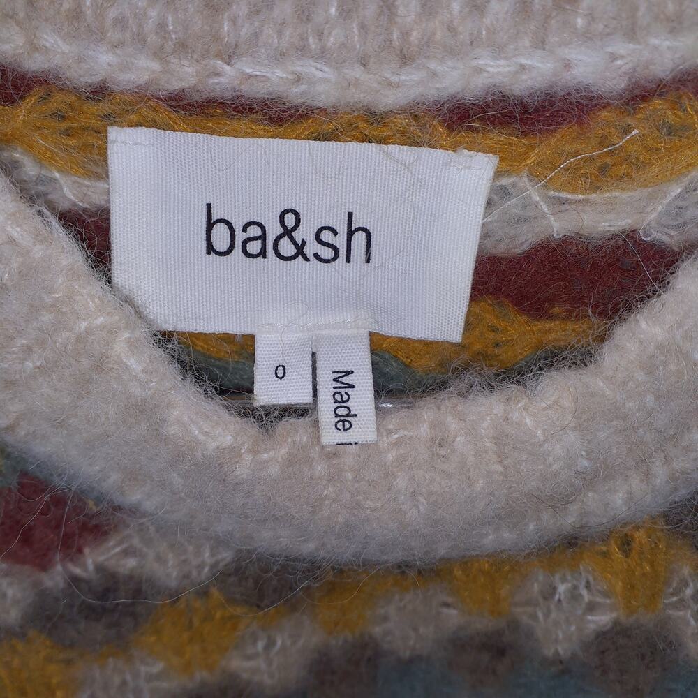 Ba&sh Cozy Multicolor Wade Size 0 Sweater - Picture 4 of 5